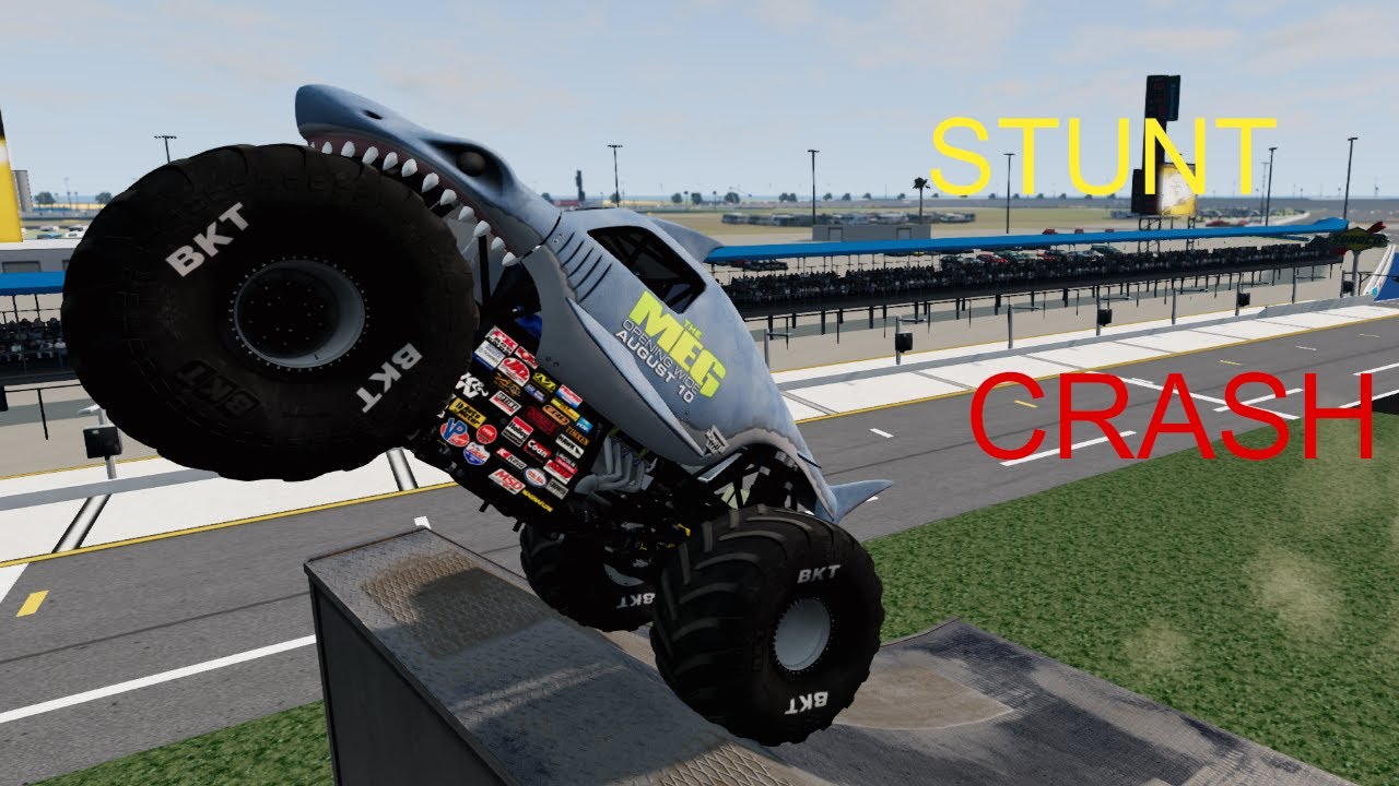 Beamng Monster Truck Megalodon 5080 RTX