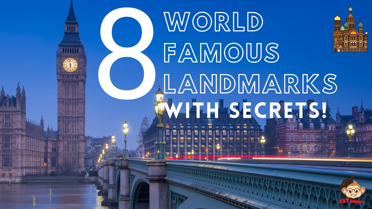 Landmarks - World Famous Landmark with DARK facts! (Unbelievable Secrets)