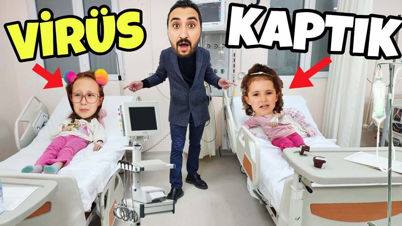 VİRÜS KAPTIK !! BAHAR SABAHA KADAR HASTANEDE YATTI !! BANU ALYA ASEL MİRA !! 