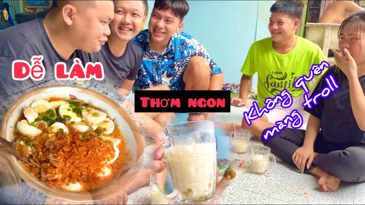 Tự Làm Trà Sữa Và Bánh Tráng Chấm Trứng Cút Vì Quá Thèm