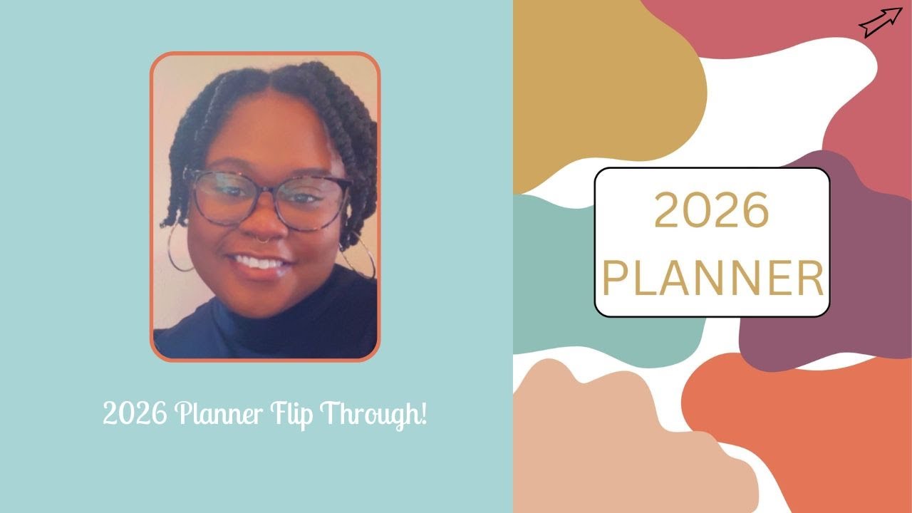 Video 3: 2026 Planner Flip Through