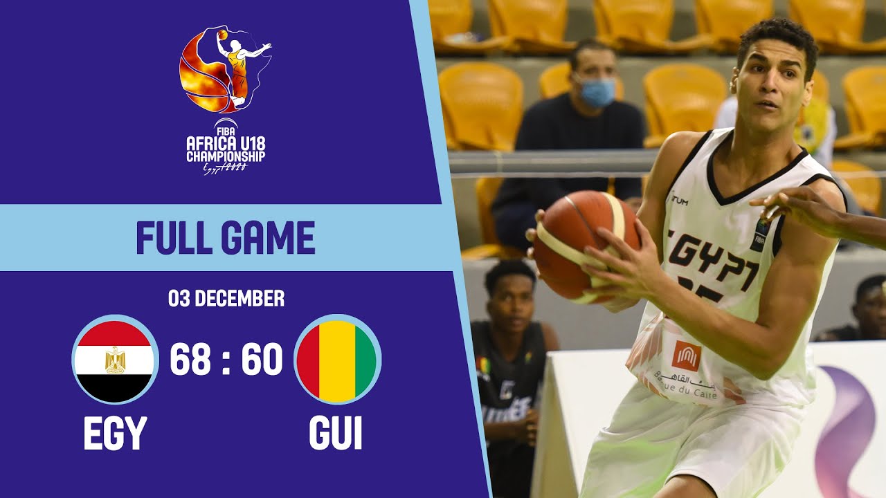 Egypt v Guinea - Full Game - FIBA U18 African Championship 2020