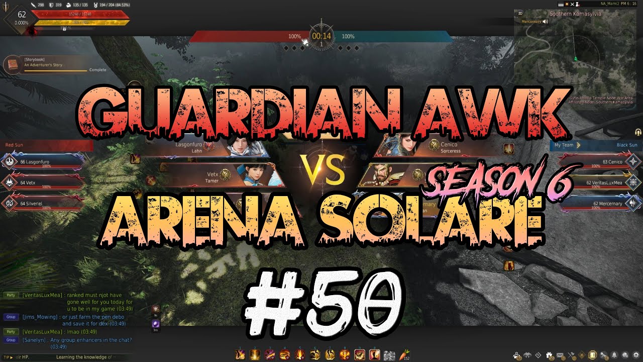 [Black Desert] Awakening Guardian PvP - Arena Solare Season 6 #50