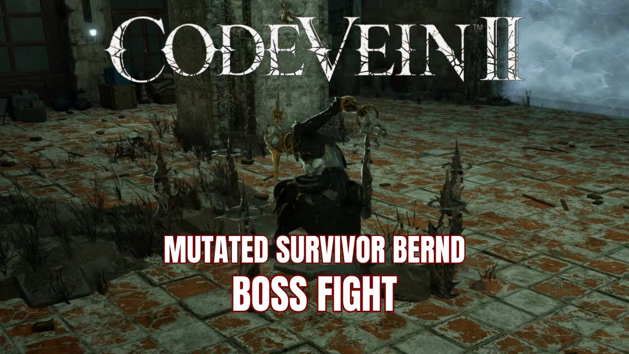 Code Vein II – Mutated Survivor Bernd Boss Fight | No Commentary