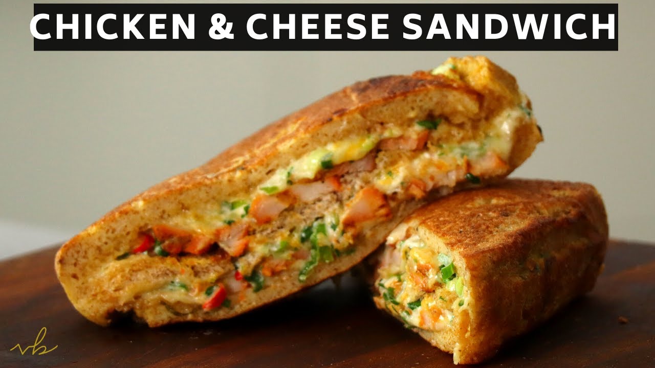 How to make the PERFECT Chicken and Cheese Sandwich | Sandwich Recipe