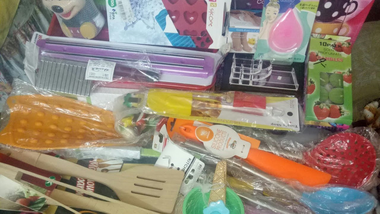 مشترياتي من رنين ومحلات الادوات المنزلية جميييلة