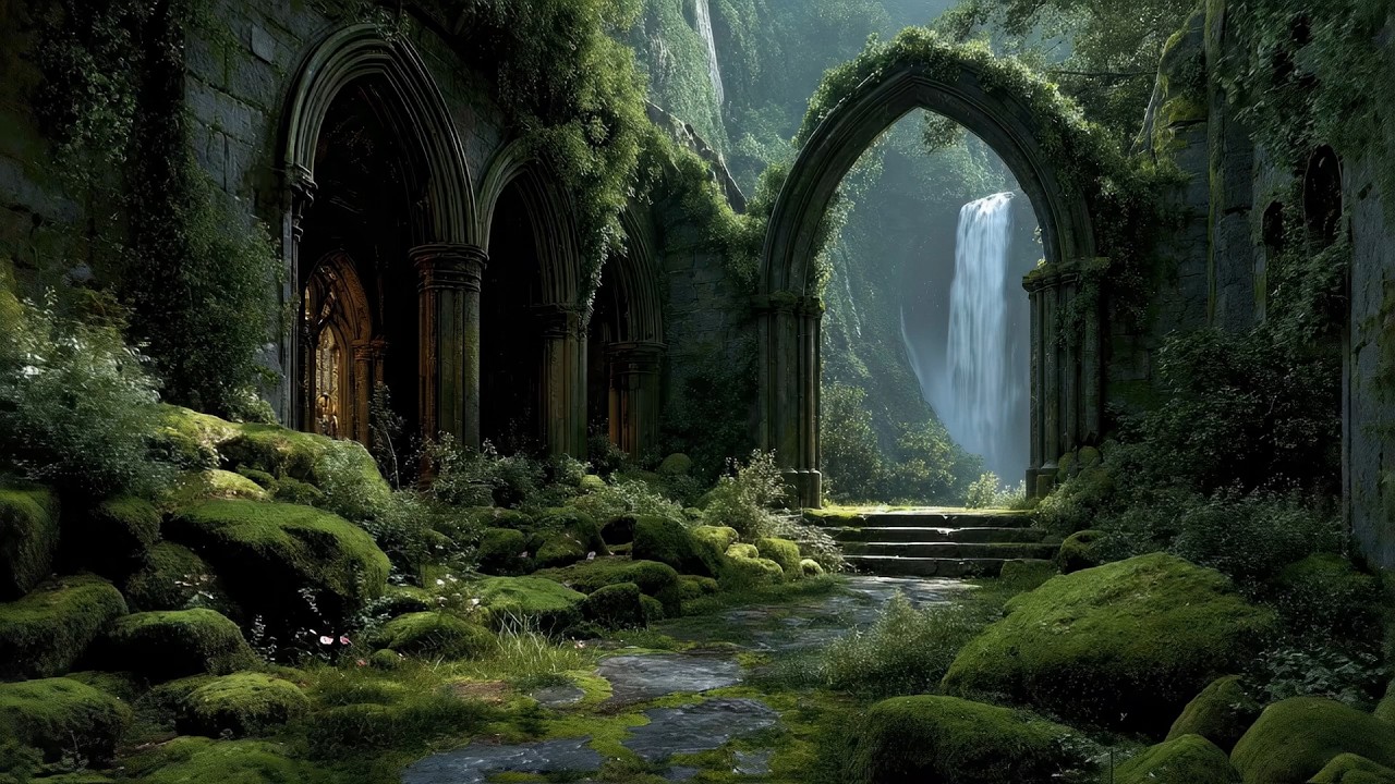 🌿 Atmospheric Celtic Music for Good Friday | Forgotten Monastery in Sacred Forest