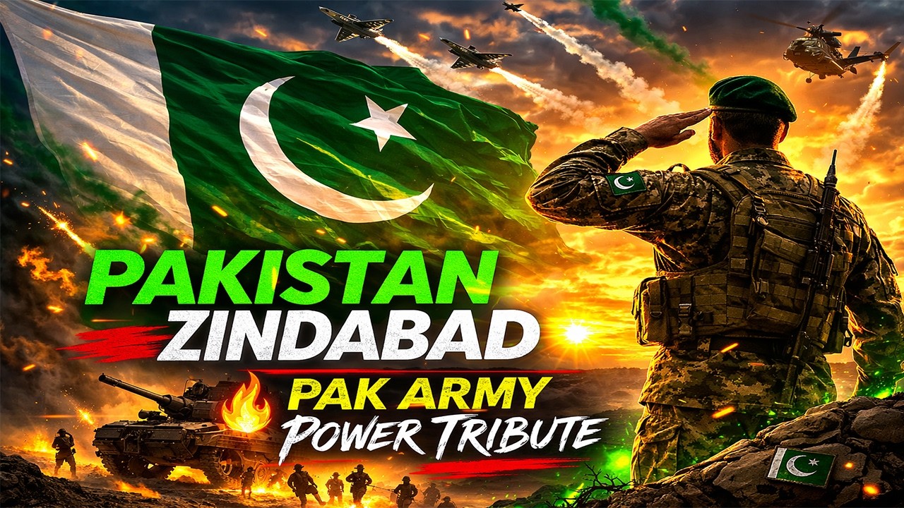 🇵🇰 Pakistan Zindabad – Powerful Pakistan Army Patriotic Song | Emotional Military Tribute 2026
