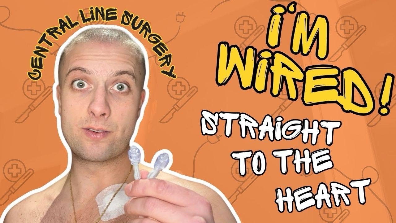 Cancer Journey | I'M WIRED! Getting a Central Line... AGAIN | Hickman Line Surgery
