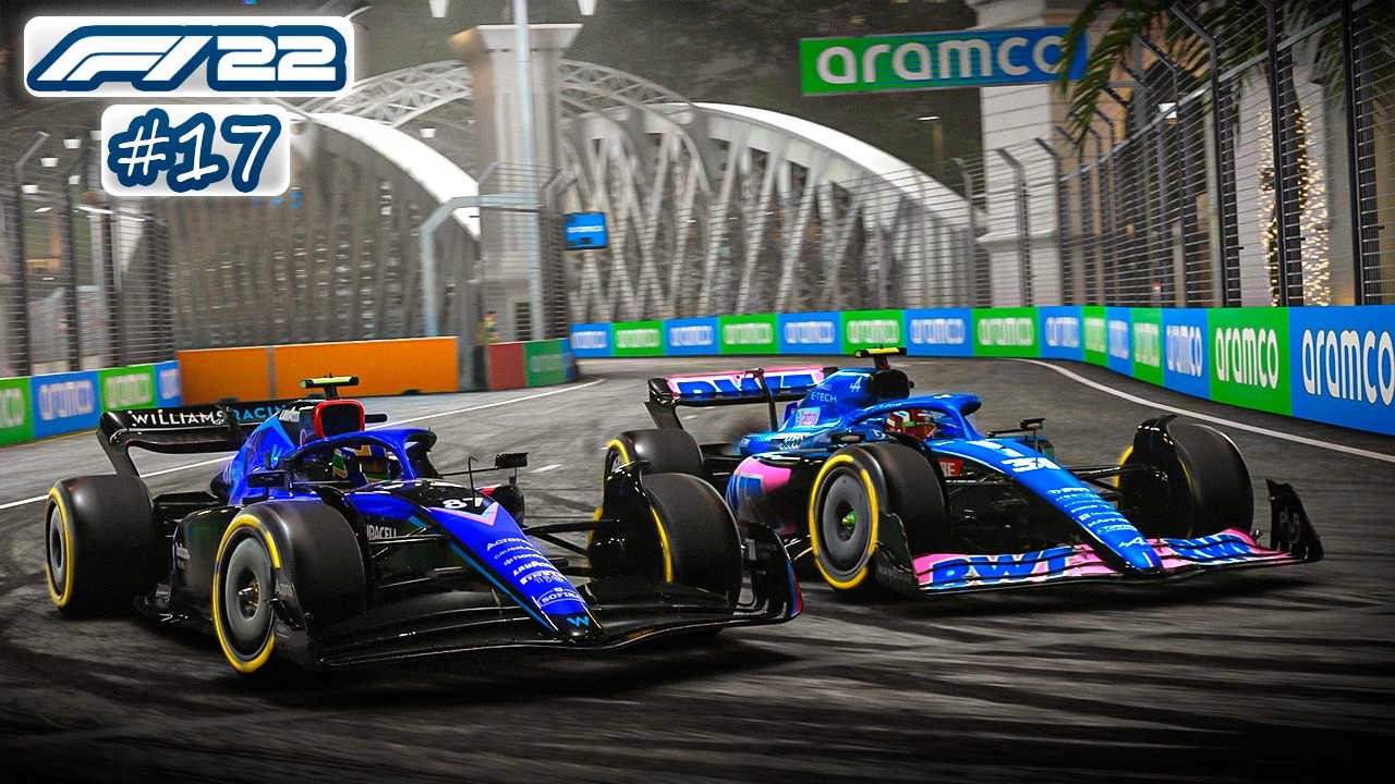 F1 22 - MODO CARREIRA - BRIGA DIRETA COM A ALPINE! - EP 17