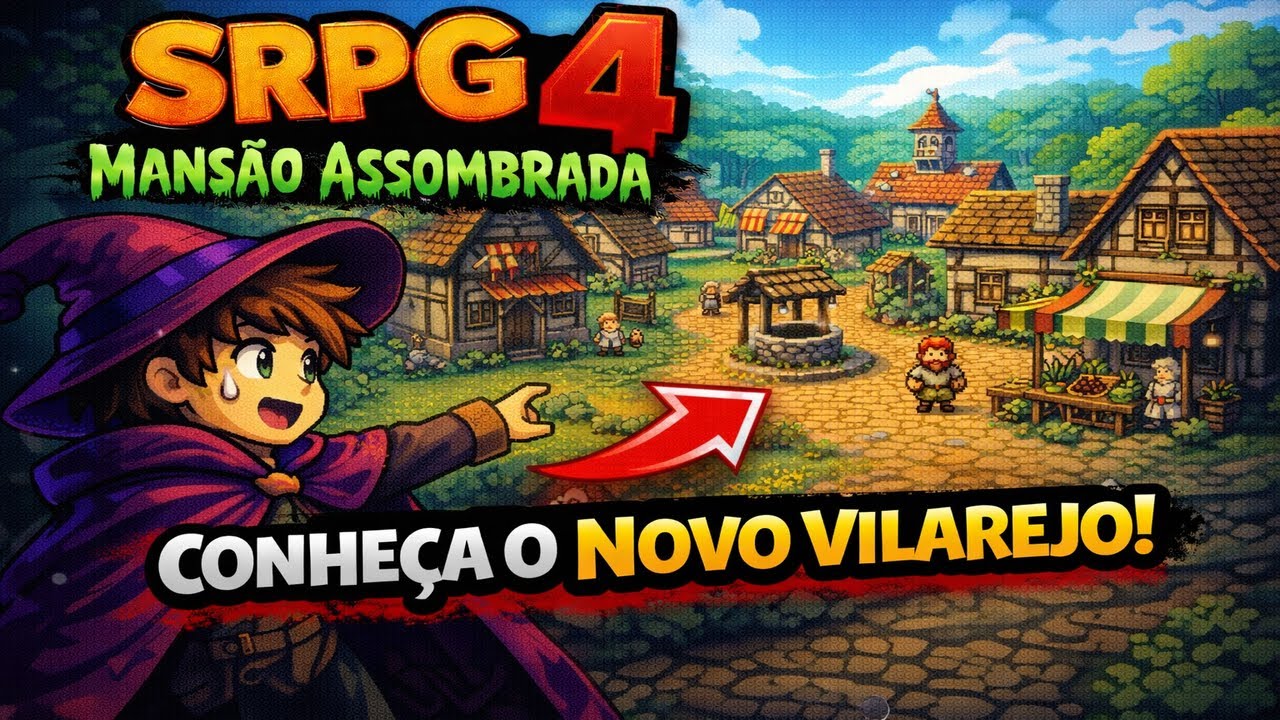 🔴 SRPG 4: DESCOBRI UM NOVO VILAREJO ESCONDIDO!