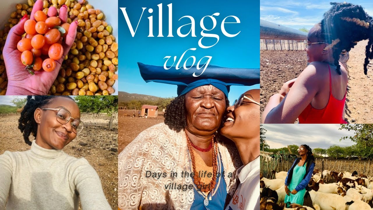 Village Vlog: a few days in the life of a village girl| Namibia