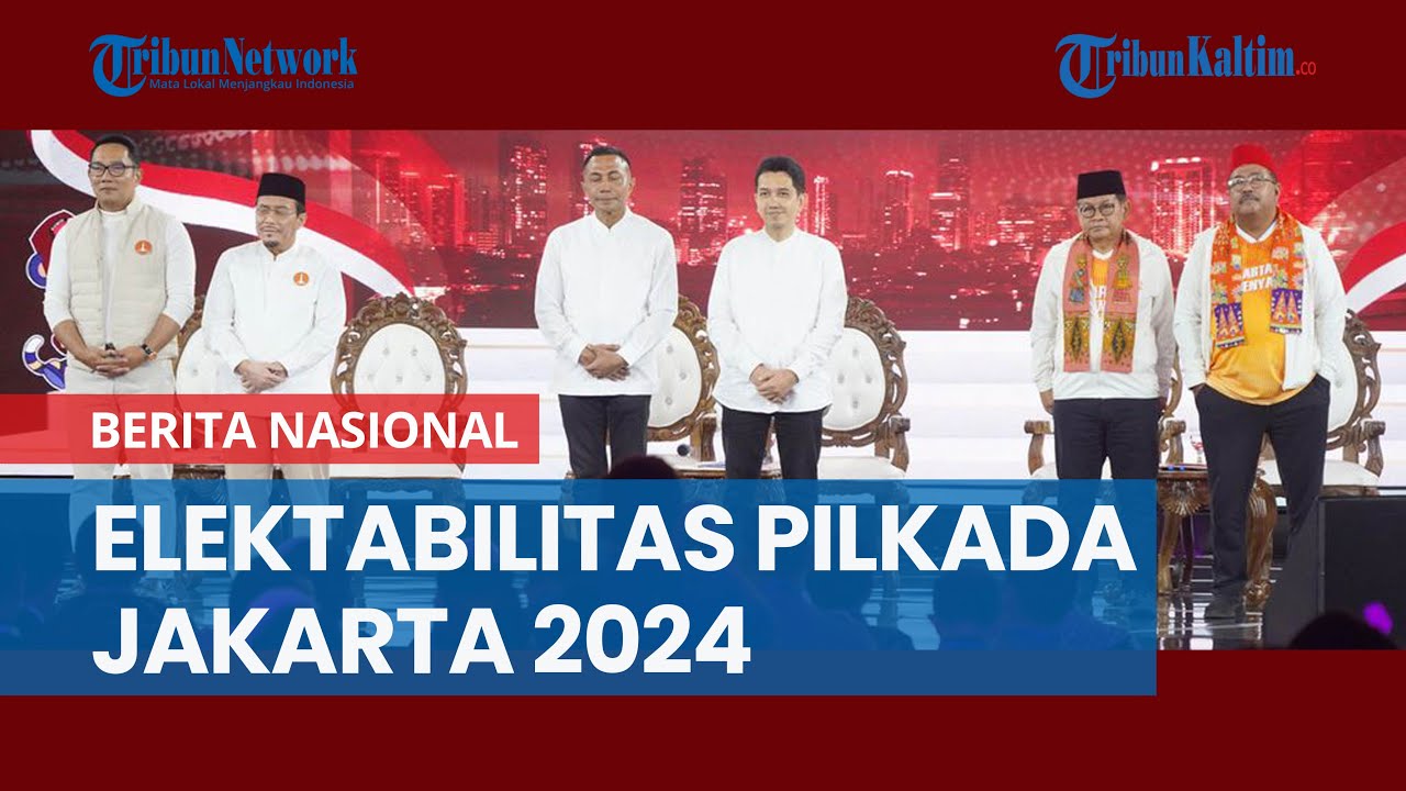 Pemenang Elektabilitas Pilkada Jakarta 2024 Versi Litbang Kompas