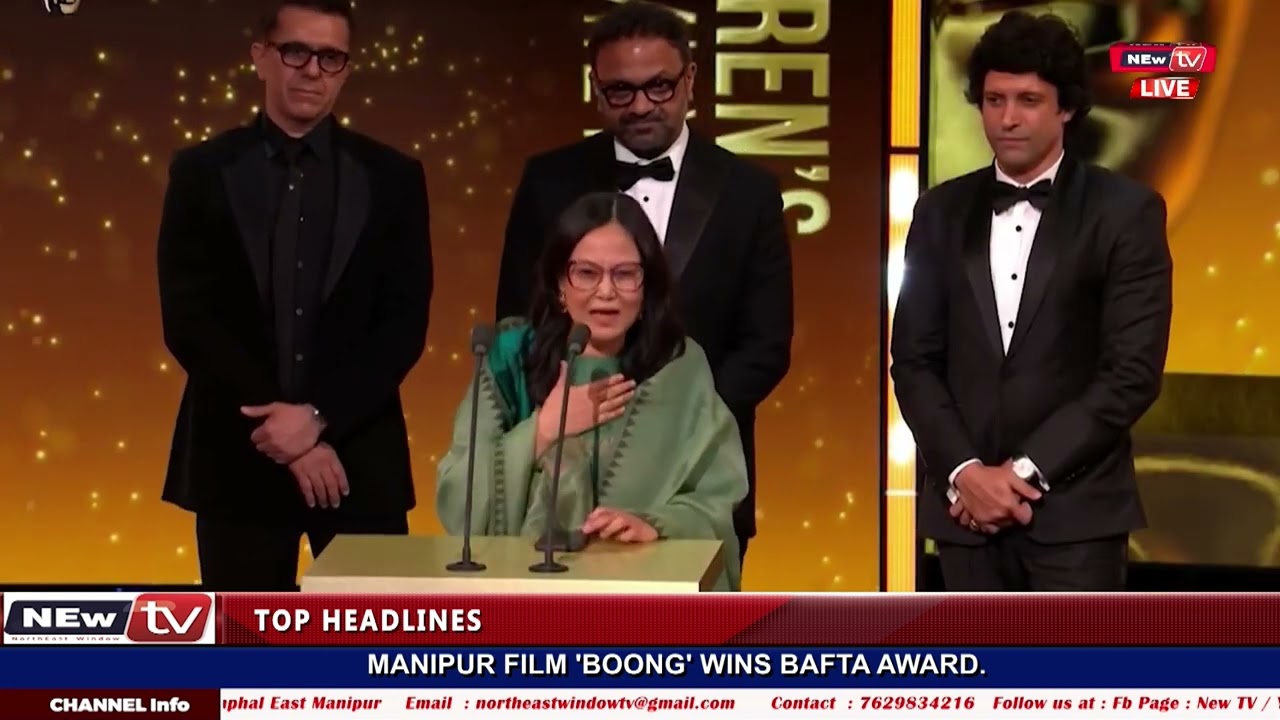 ‎INDIA GI AHANBA OINA MANIPURI FILM BOONG NA BAFTA AWARD WINNER OIBA NGAMKHRE.