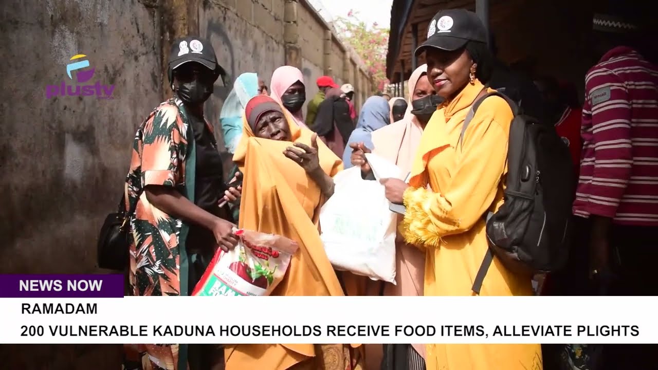 200 VULNERABLE KADUNA HOUSEHOLDS RECEIVE FOOD ITEMS, AMID HARDSHIP