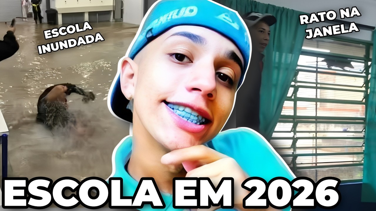 As ESCOLAS em 2026 voltaram PIORES do que NUNCA