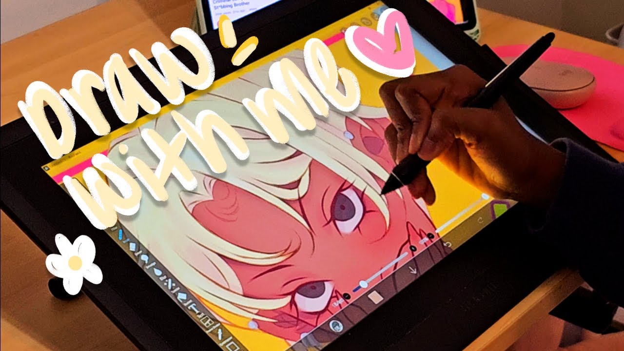 DRAW WITH ME | Ibis Paint on Wacom Cintiq