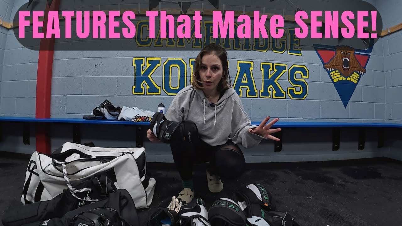 CCM's Head to Toe Women's Hockey Gear! The Features That Just Make Sense 😬