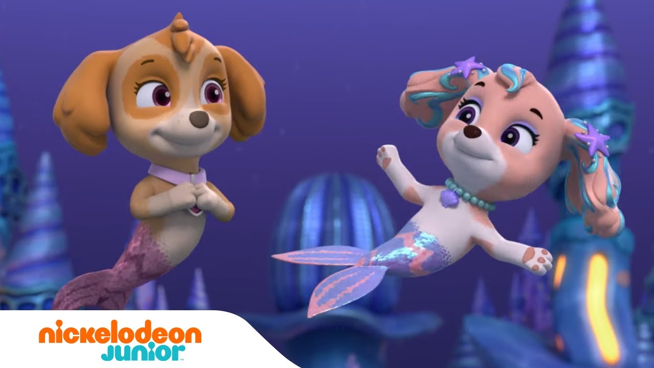 PAW Patrol : La Pat' Patrouille | Les chiots sauvent un château sous-marin 🏰 | Nickelodeon Jr.