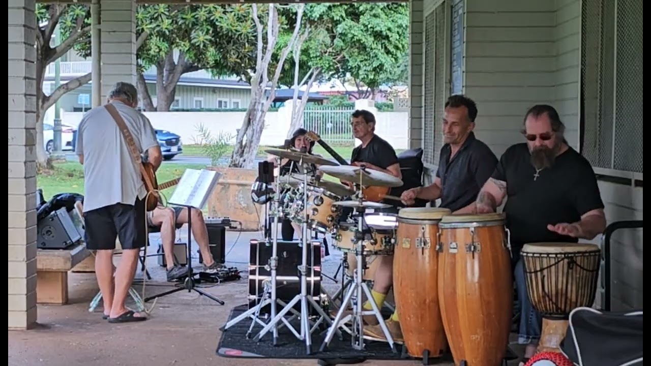 Santana style BLK Magic Woman HAWAII park Sunset Jam 