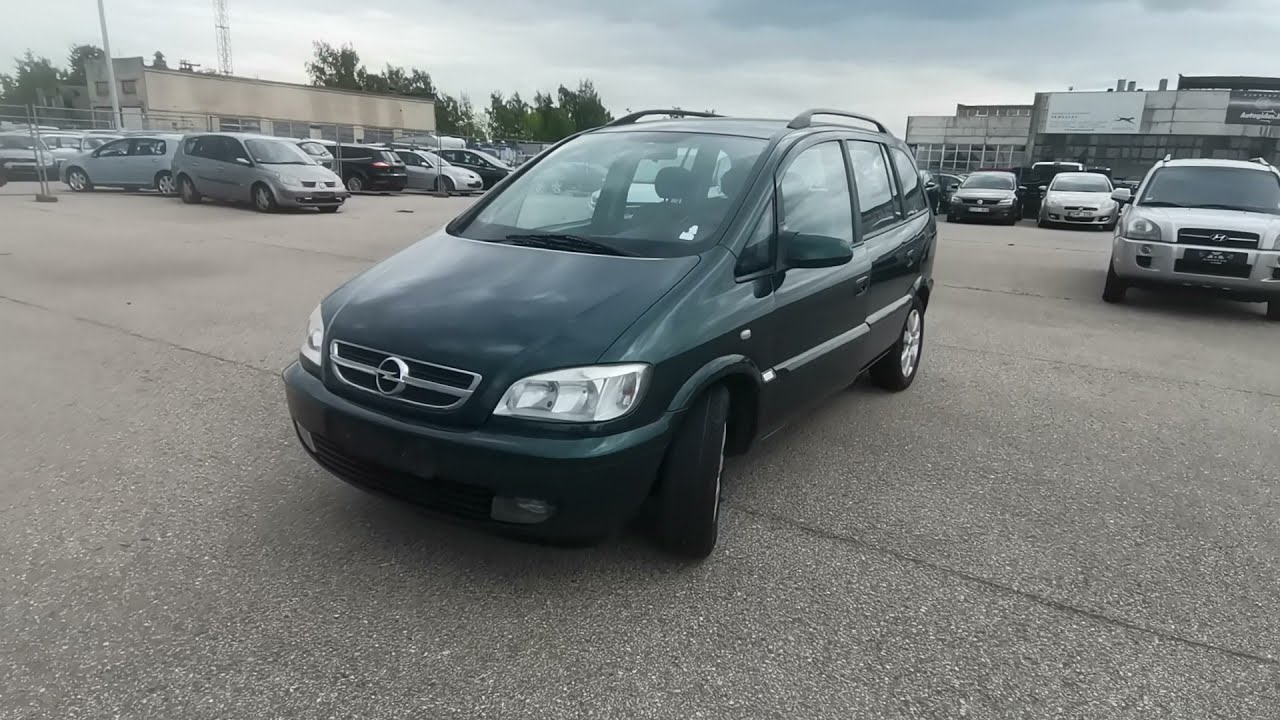 Opel Zafira-A 2005г., 1.8 л бензин. Автомобили из Европы и Грузии на заказ!
