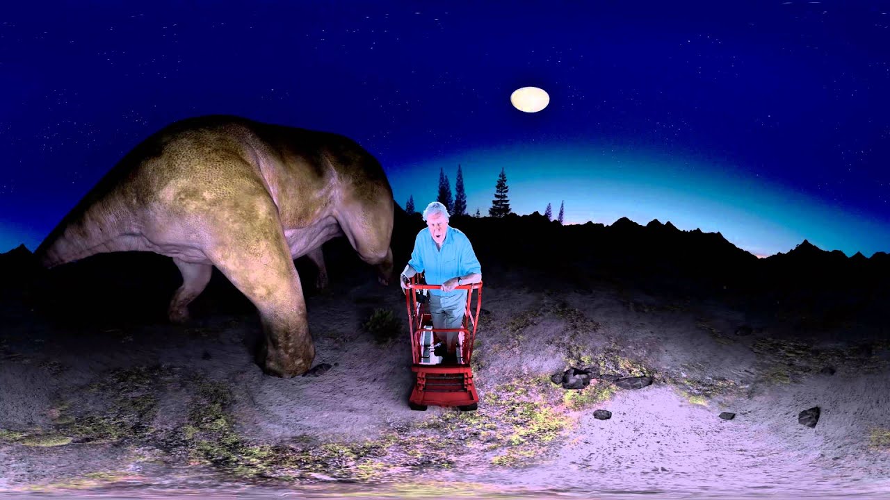 360° meet the largest dinosaur ever discovered - Attenborough and the Giant Dinosaur - BBC