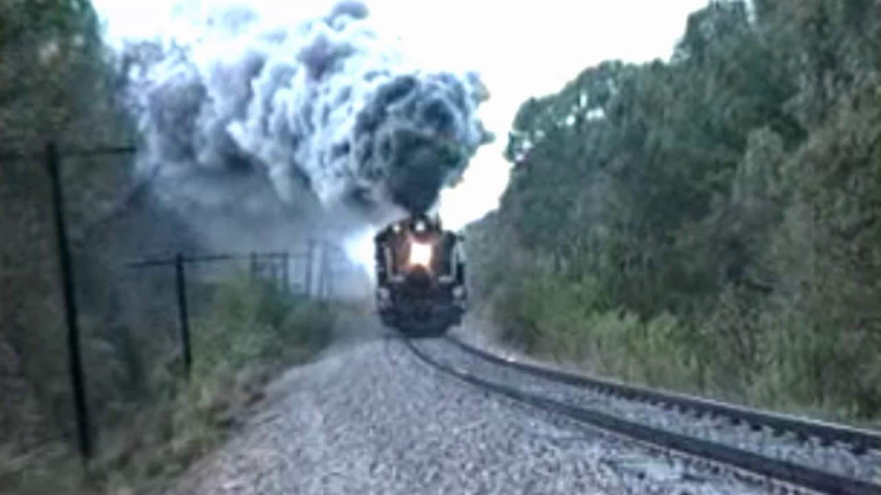 Cotton Belt 819 Highball @ 60MPH 1988