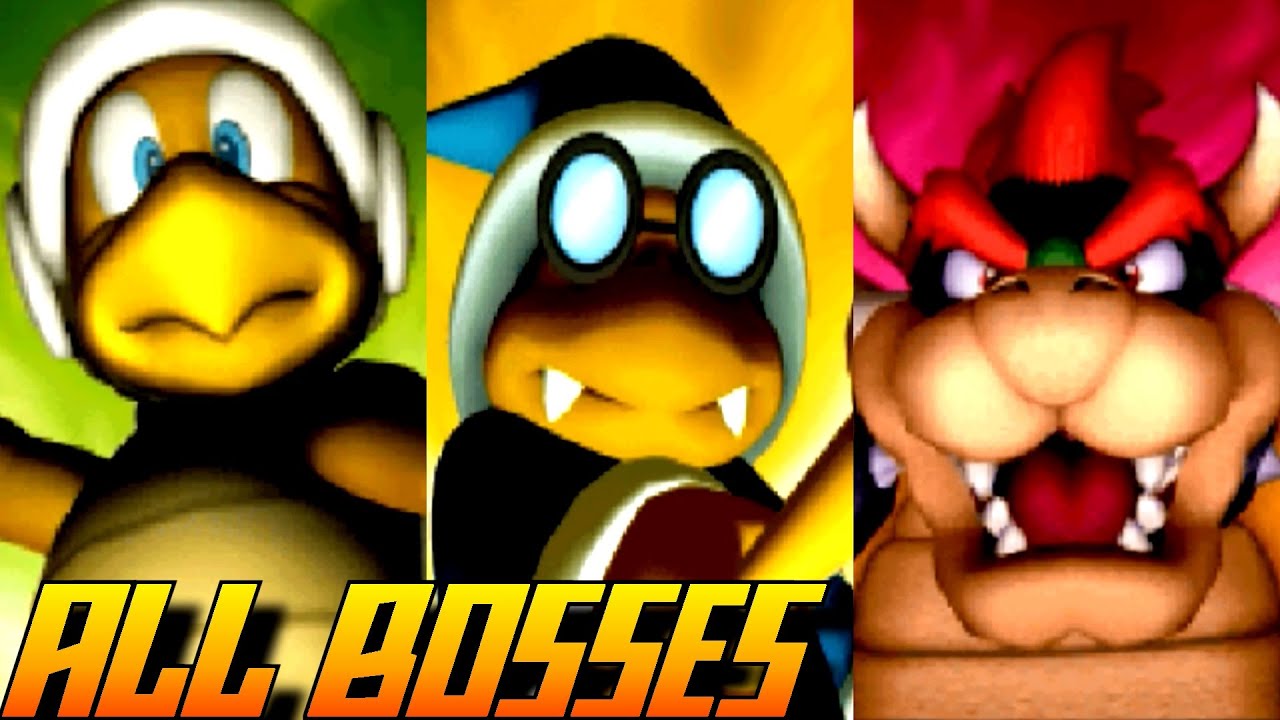 Mario Party DS - All Bosses (No Damage)