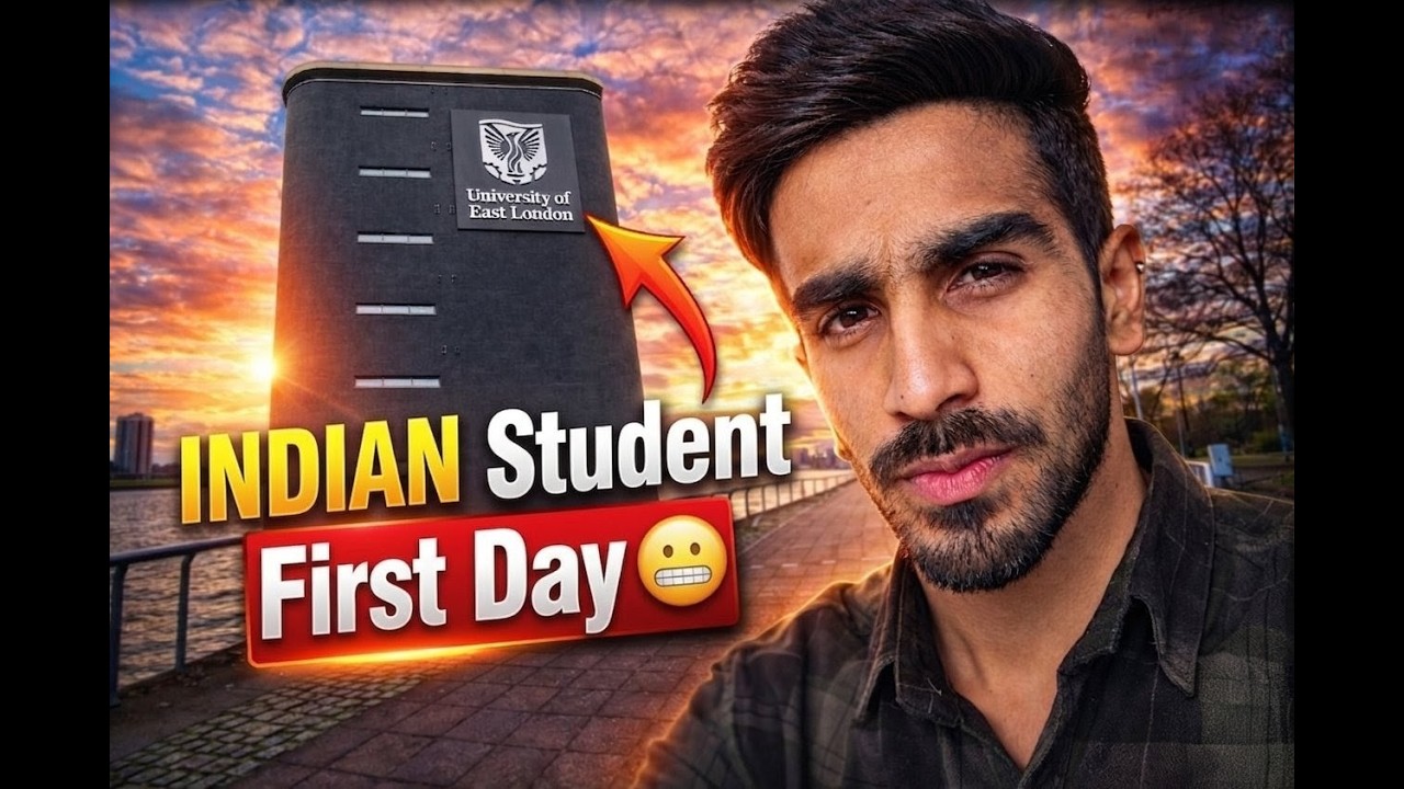 First Day at University of East London 😳🇬🇧 | UEL Experience + Campus Tour