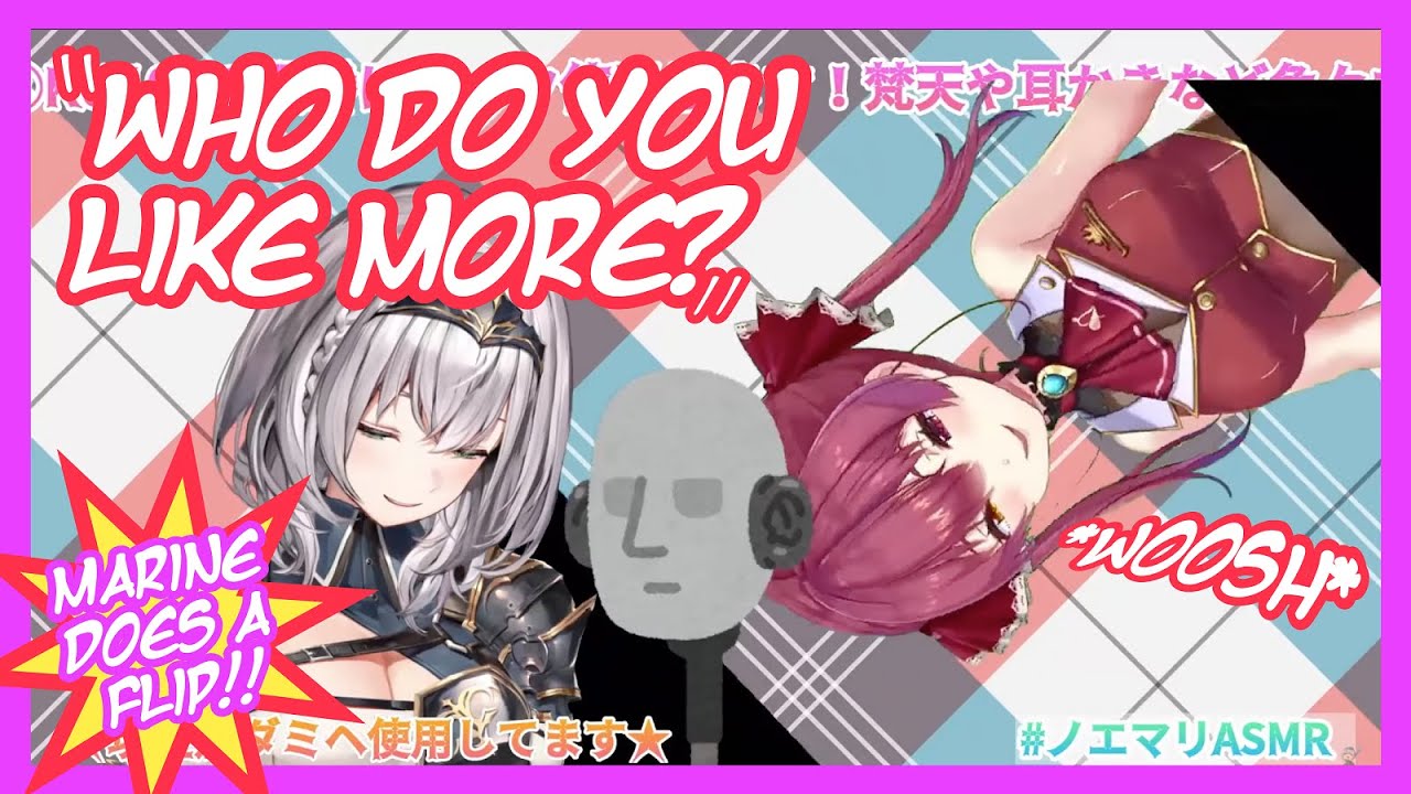 Noel & Marine's ASMR Stream Escalates into an Argument over Noel's Ridiculously Large Rack [ENG]