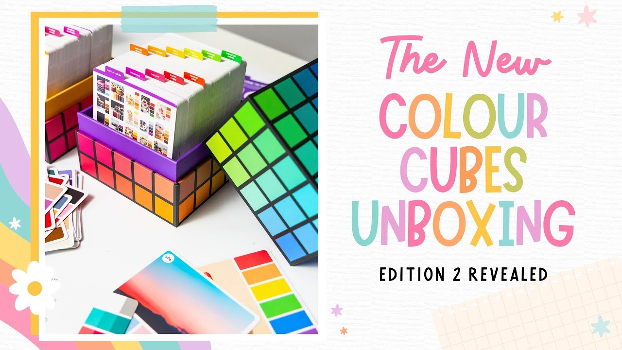 Распаковка и сравнение Color Cubes Edition 2 | Что нового от Сары Рене Кларк!