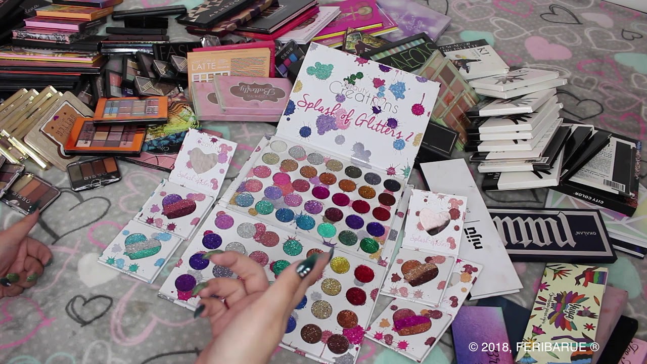 DECLUTTERING: SACANDO PALETAS DE SOMBRAS ♥ FERIBARUE