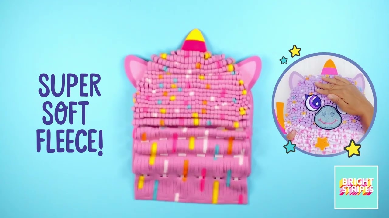 Bright Stripes   Magic Scrunch Pillow