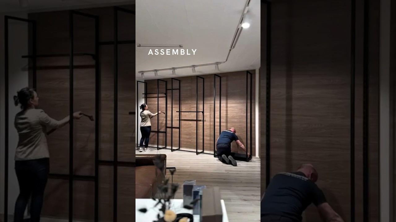 Clothing store interior - Mari Exclusive Menswear #visualmerchandising #shopfitting