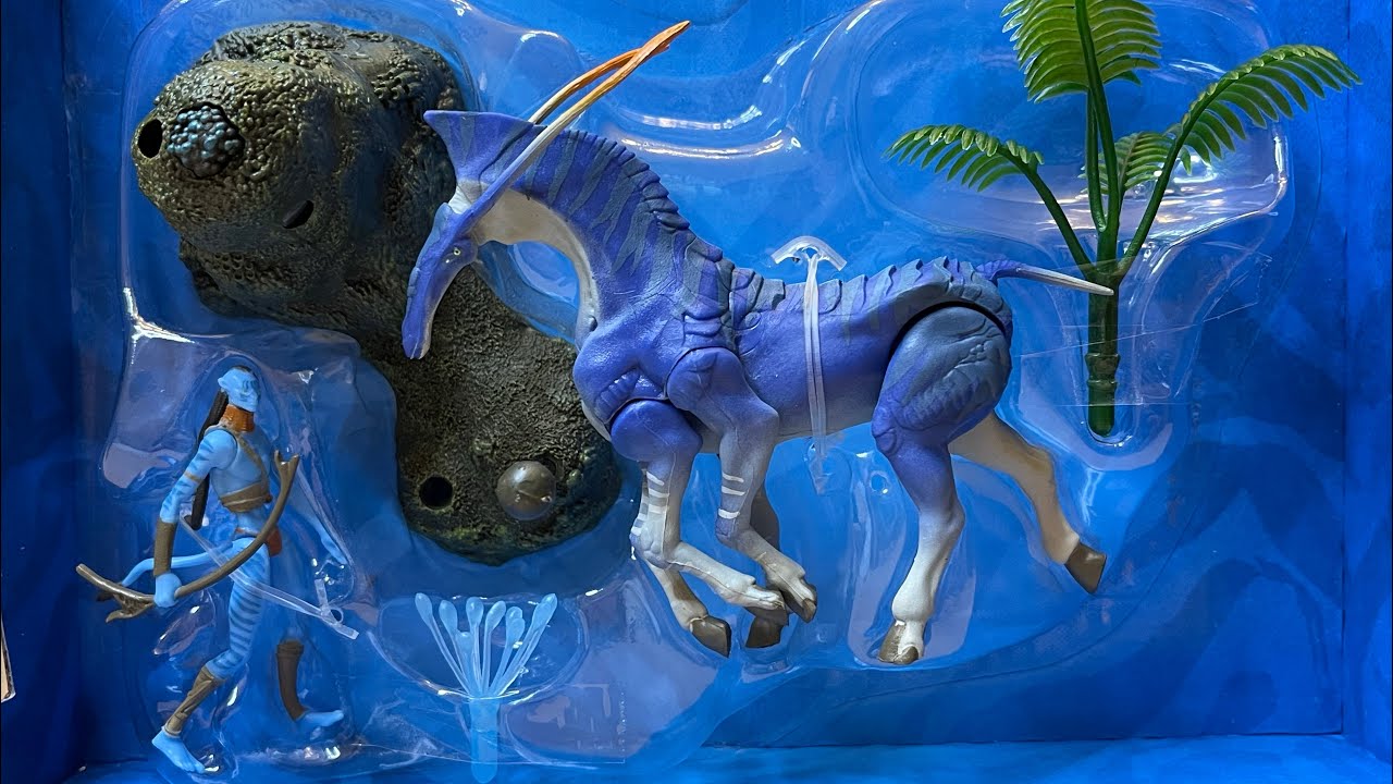 Tsu’tey & Direhorse World Of Pandora Avatar McFarlane Toys Detailed Review ✅🎥😃🌿🌱🍃☀️