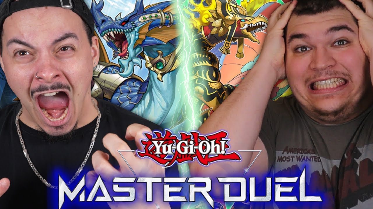 Yu-Gi-Oh! ATLANTEAN vs FIRE KING STRUCTURE DECK DUELL in Yugioh MASTER DUEL