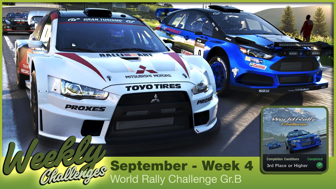 World Rally Challenge Gr.B I Weekly Challenges I September - Week 4 I Gran Turismo 7