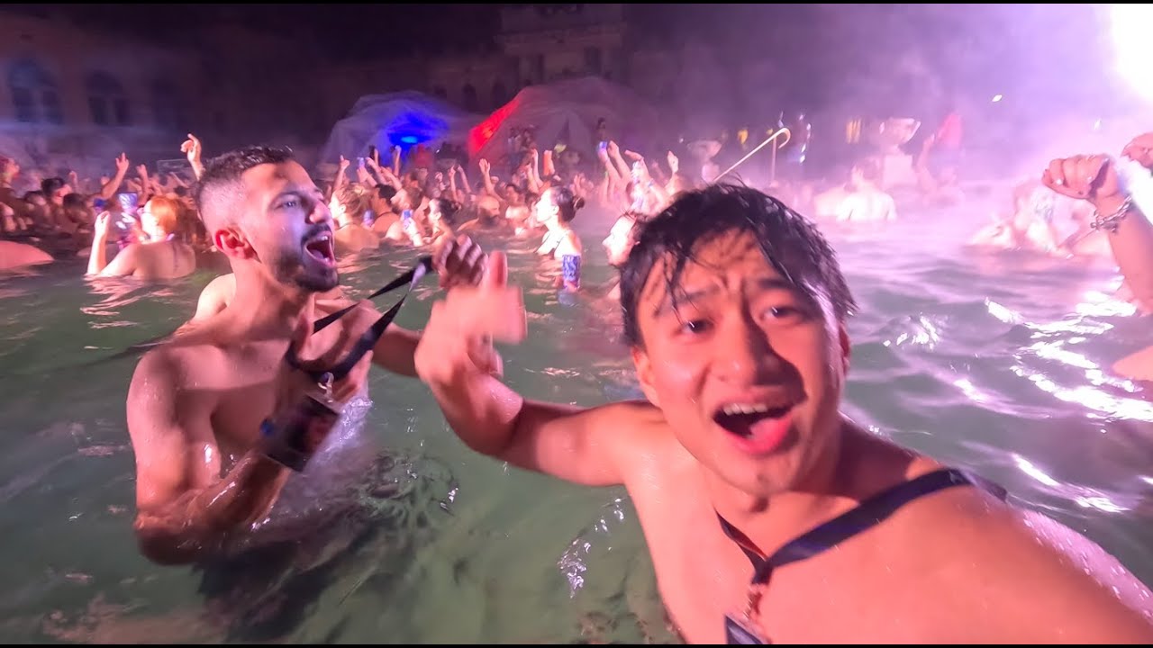 Craziest Bath Party in Budapest 🇭🇺