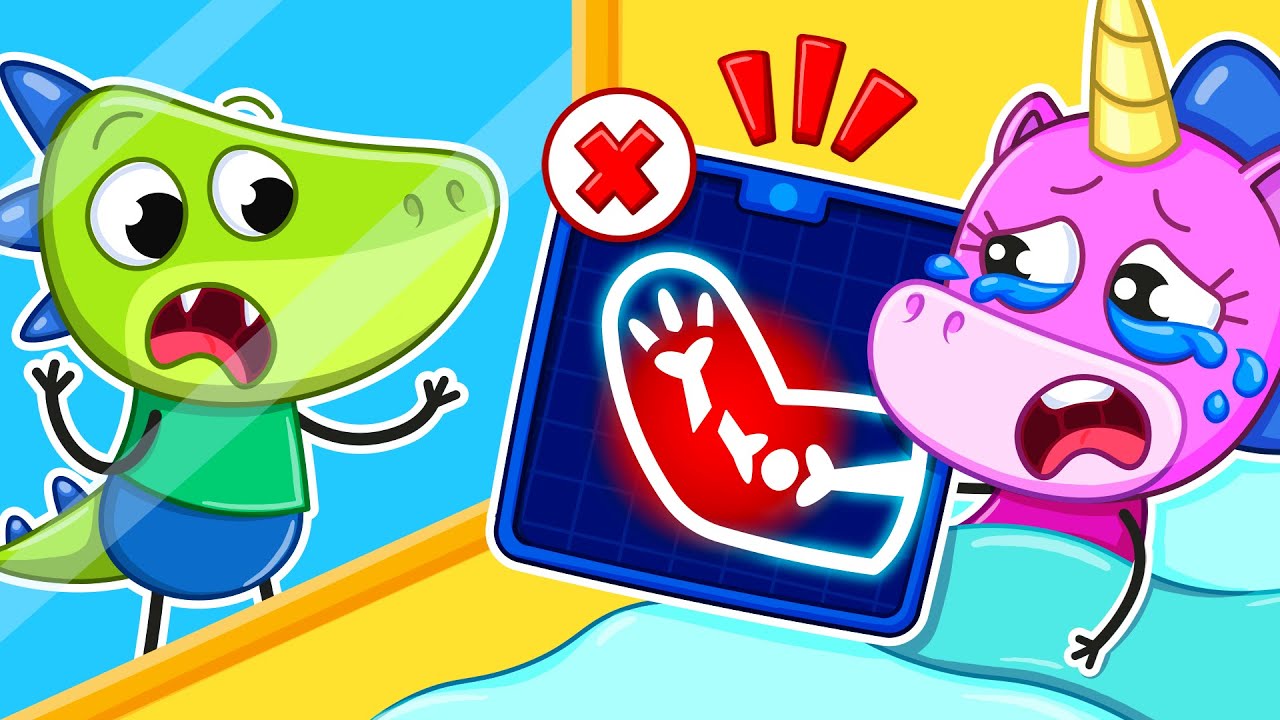 X-Ray in the Hospital! | Doctor Checkup and First Aid for Kids 🧑‍⚕️🏥 | Teeny Mimi 🦄