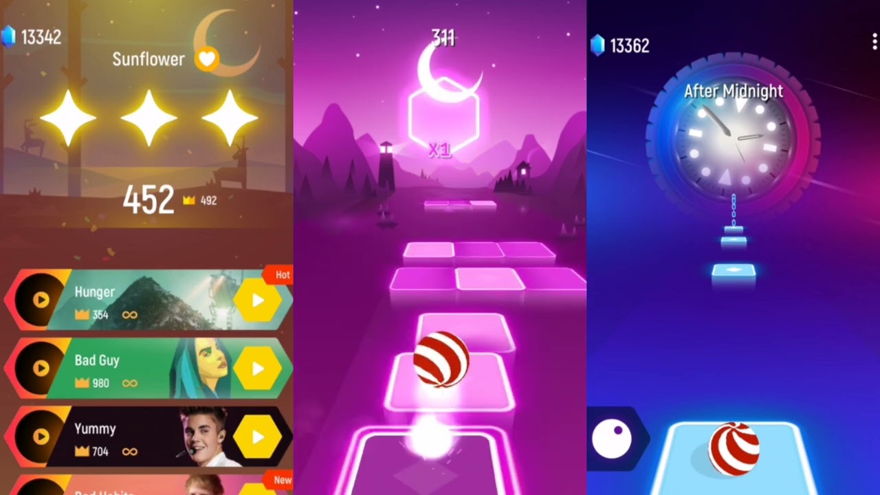Tiles Hop Music Game|Jumping Balls