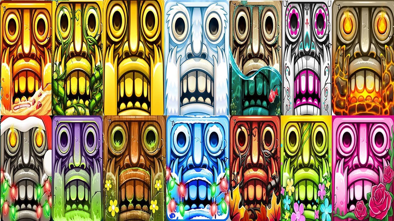 Temple Run 2 ALL 15 MAPS 2020 - WITH BRUCE LEE BACK TO BACK