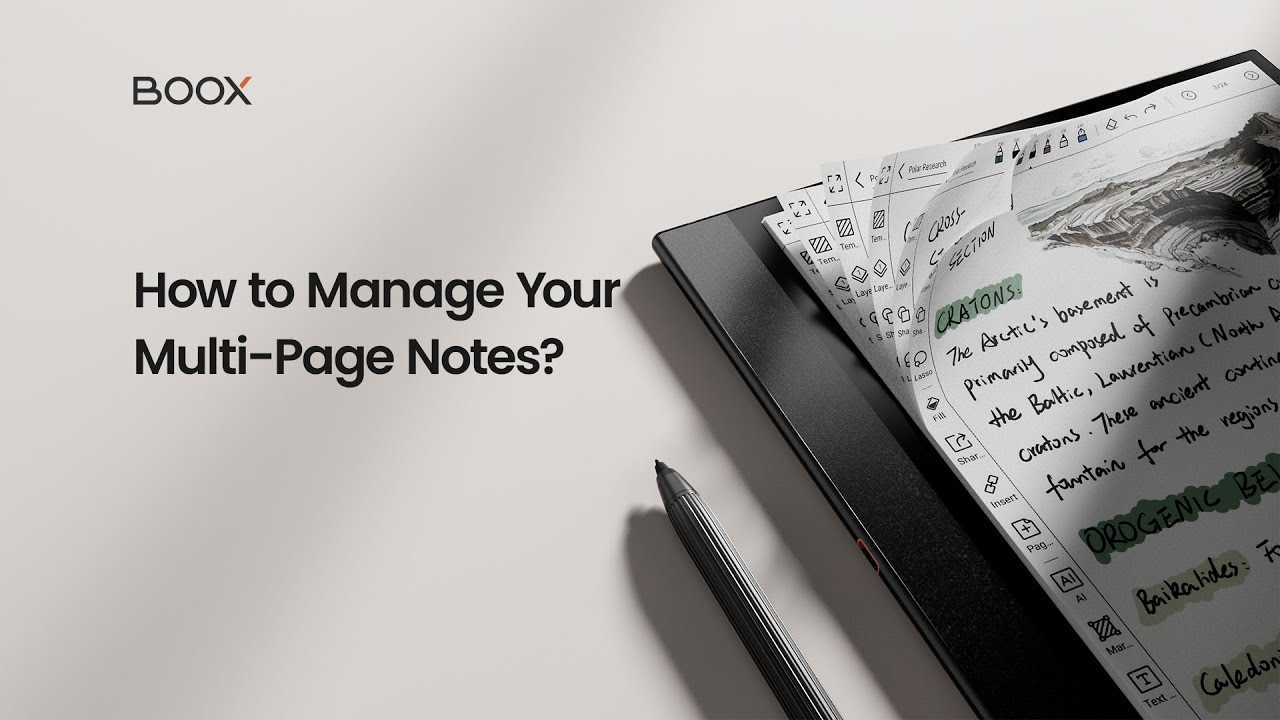 Effective Tips for Managing Multi-Page Notes
