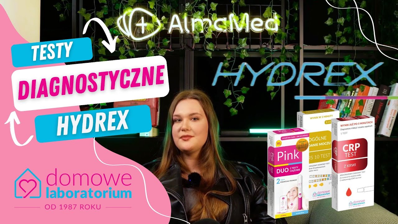 Domowe testy diagnostyczne Hydrex &ndash; szybka i dyskretna kontrola zdrowia!