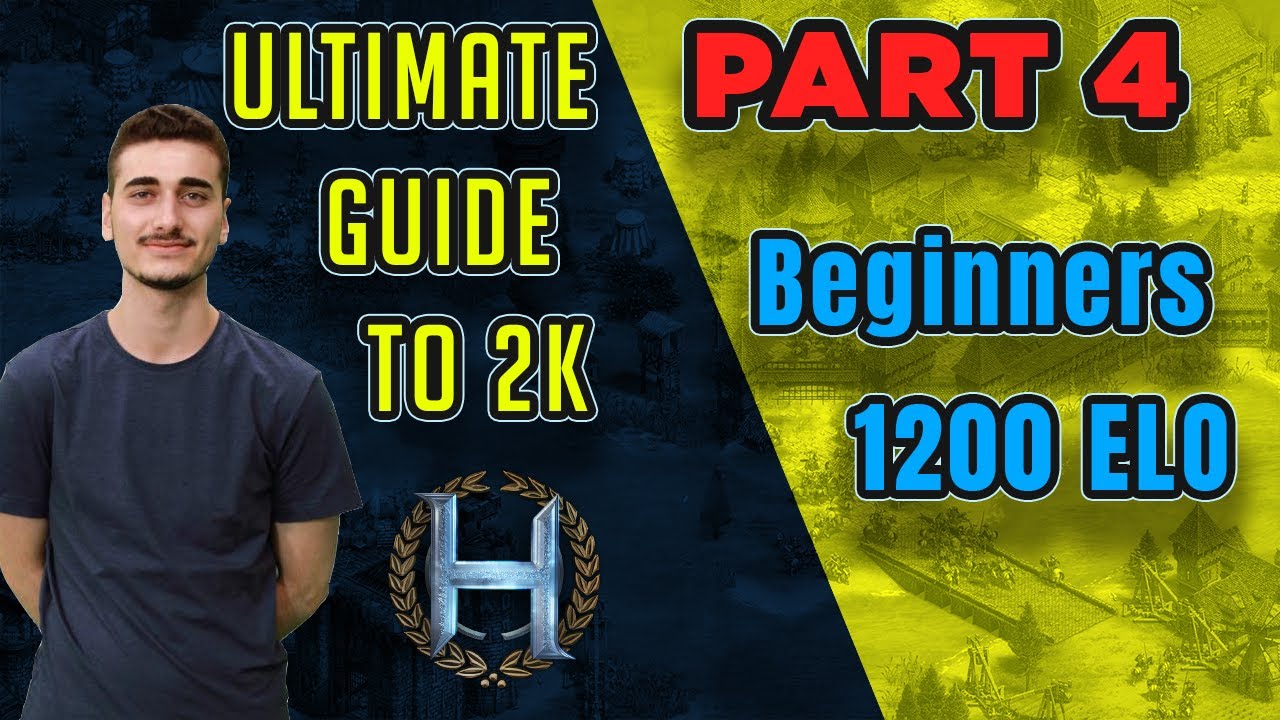 Ultimate Guide To 2k | Scout Rush Build Order & Securing Map | Aoe2 DE