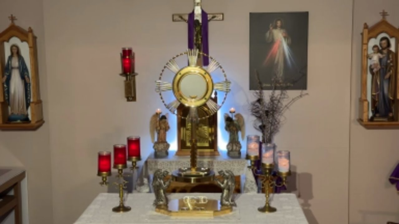 LIVE Eucharistic Adoration - Sisters of Divine Mercy