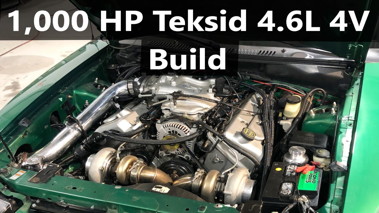 Как построить двигатель Teksid 4.6L 4V мощностью 1000 л.с.