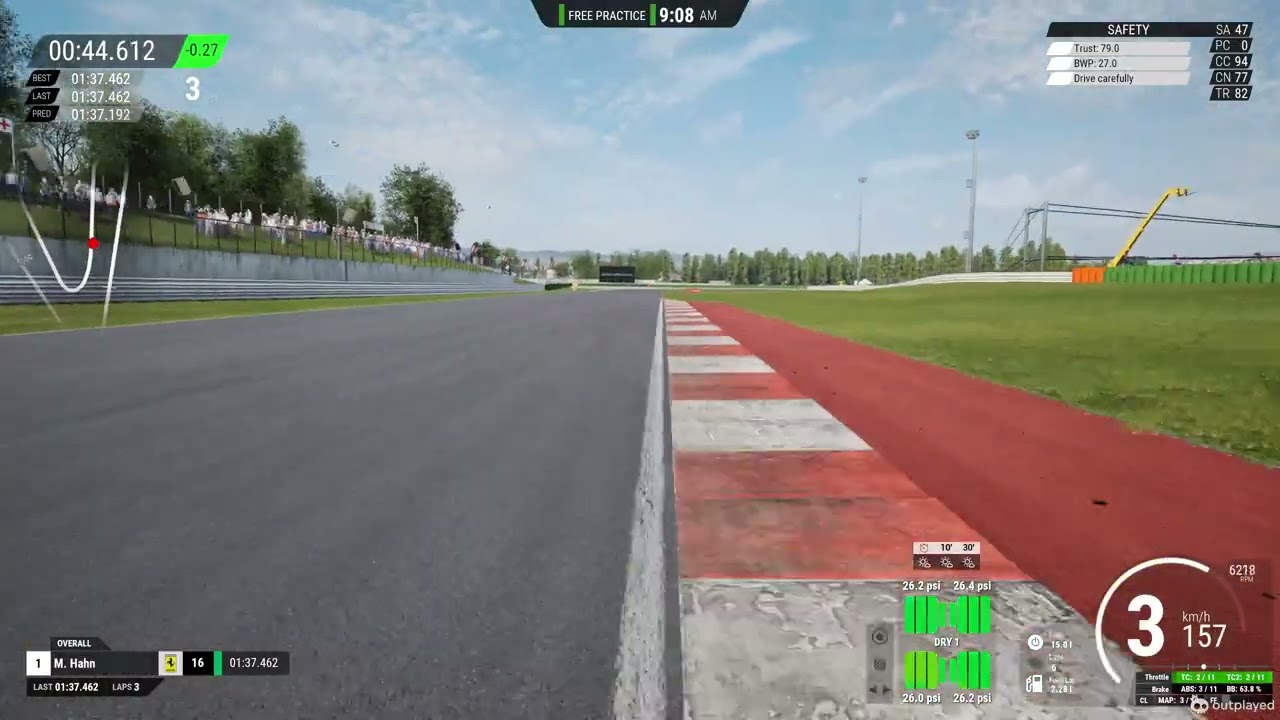 Assetto Corsa Competizione PB 1:36.830 Feb 4, 2026