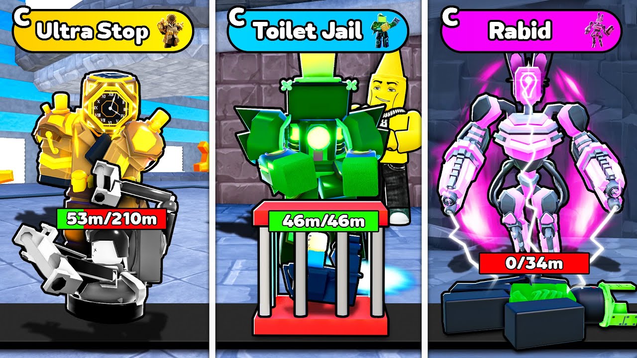 Every UNIT ABILITY vs Every BOSS in Toilet Tower Defense!