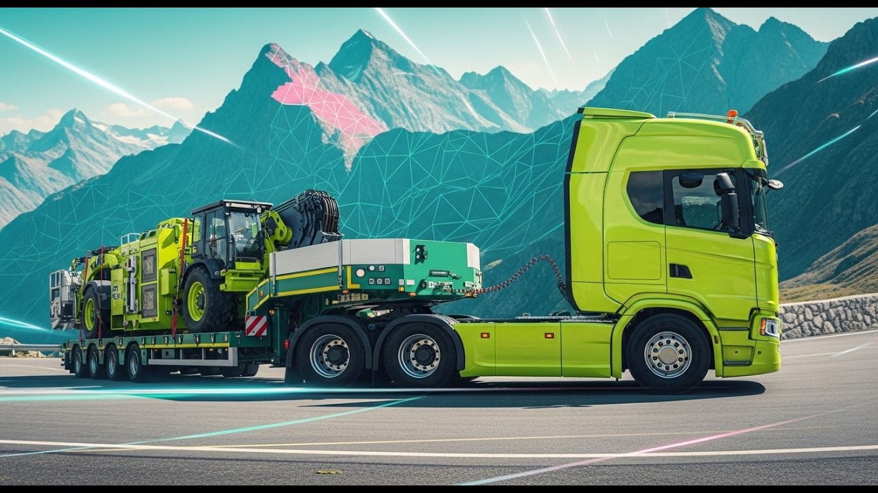 Can a Scania Pull 120 Tons Up the Swiss Alps? | ETS2 1.58 Steering Wheel POV