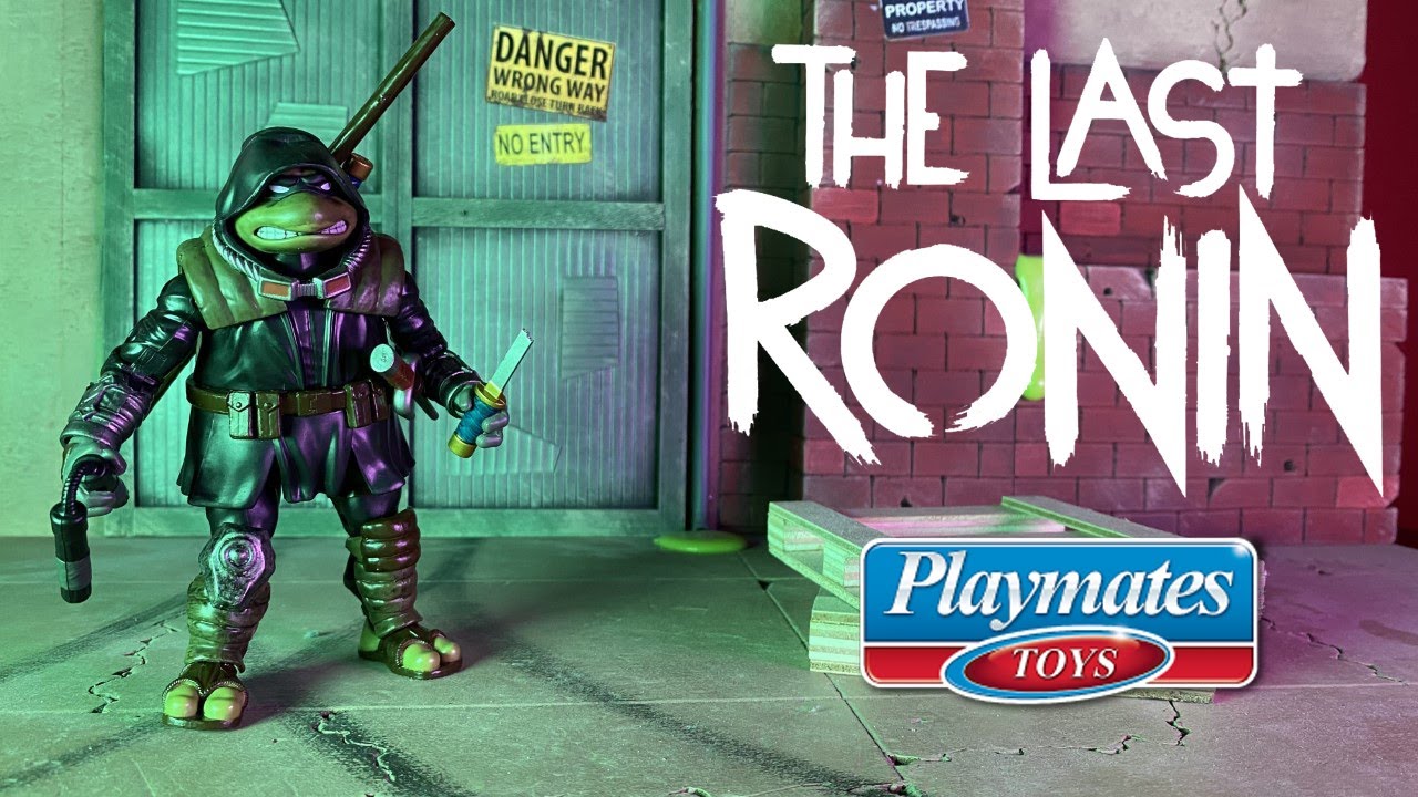 Playmates Toys The Last Ronin Action Figure Review Teenage Mutant Ninja Turtles IDW TMNT Variant